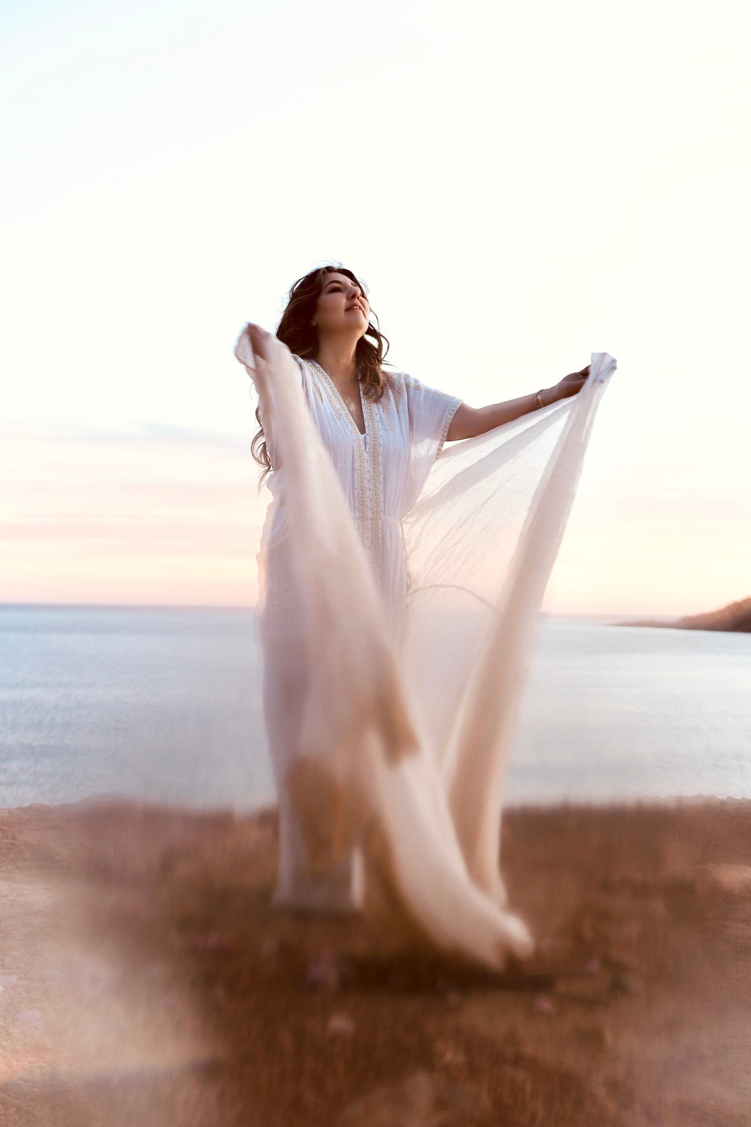 Portrait by the sea